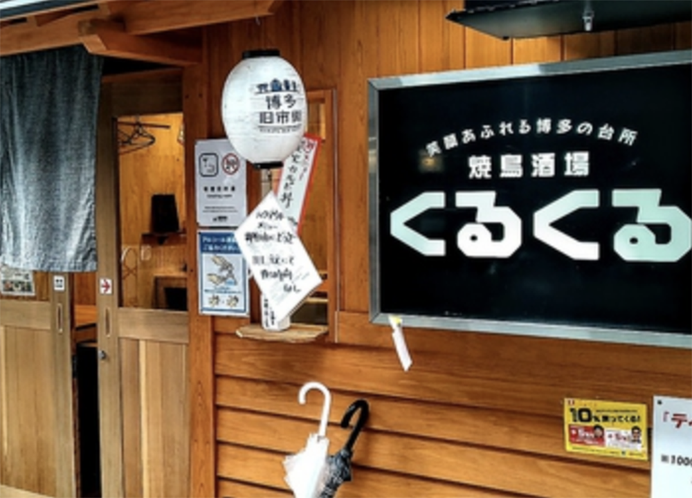 焼鳥酒場　くるくる外観